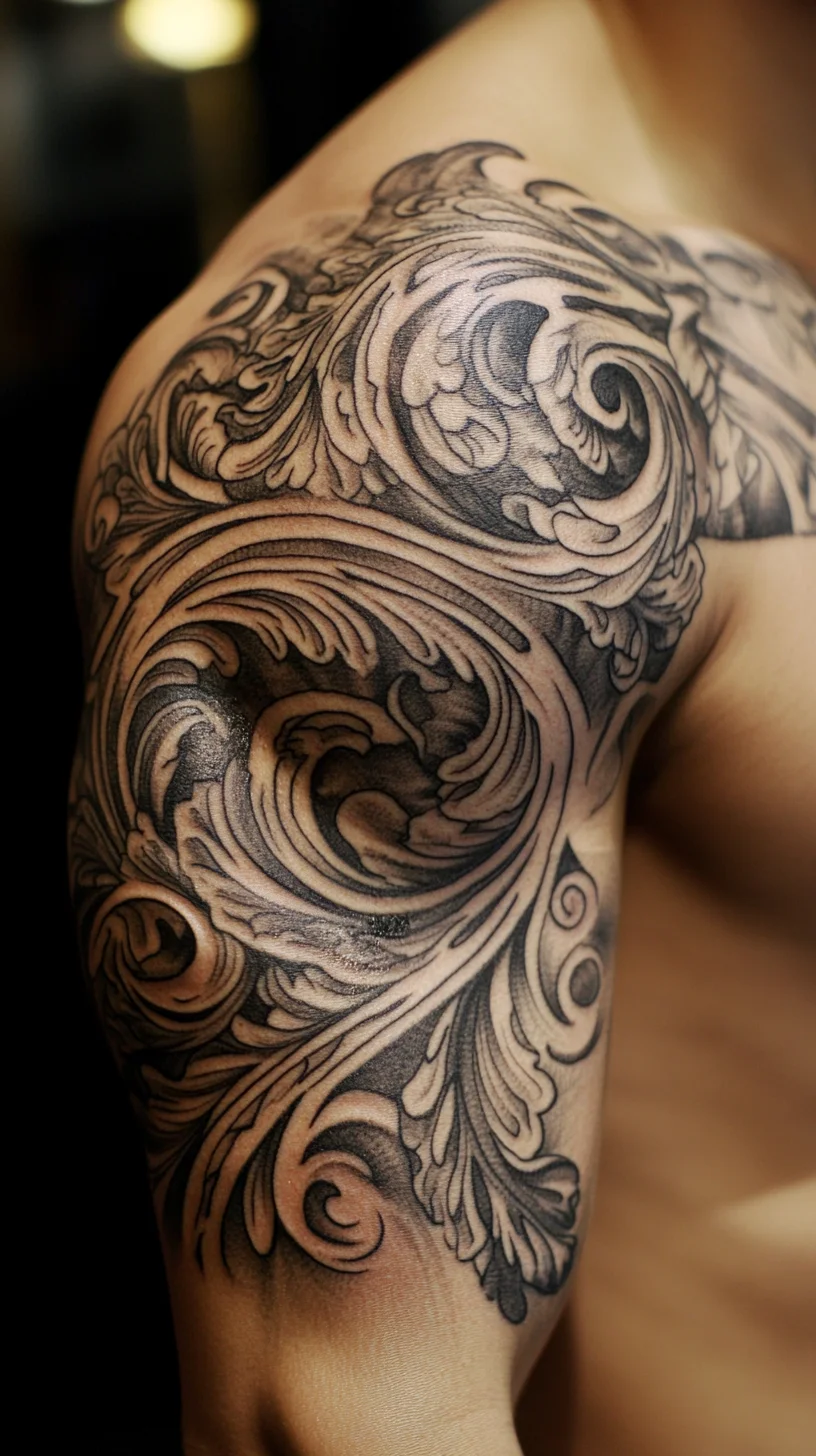 Artistic Swirls: Elevate Your Ink with Exquisite Baroque-Inspired Tattoos