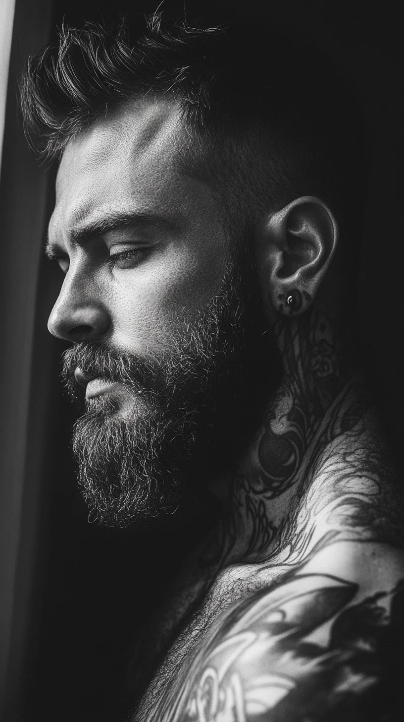 Bold Beards and Intricate Ink: Elevate Your Masculine Style Game