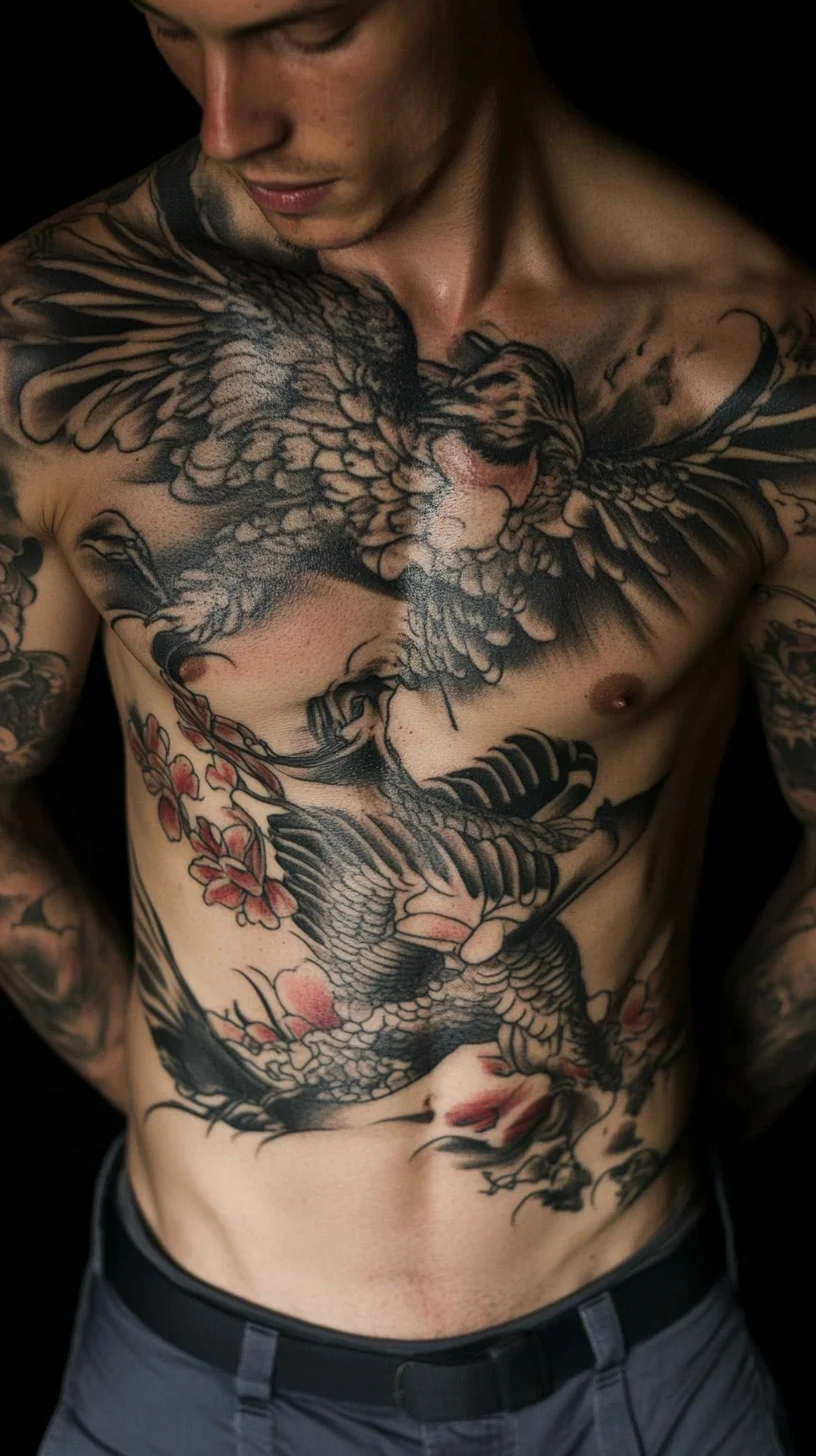 Bold Elegance: The Art of Japanese-Inspired Tattoo Masterpieces