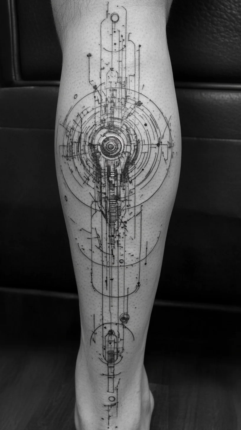 Bold Geometric Tattoos: A Fusion of Art and Science on Your Skin