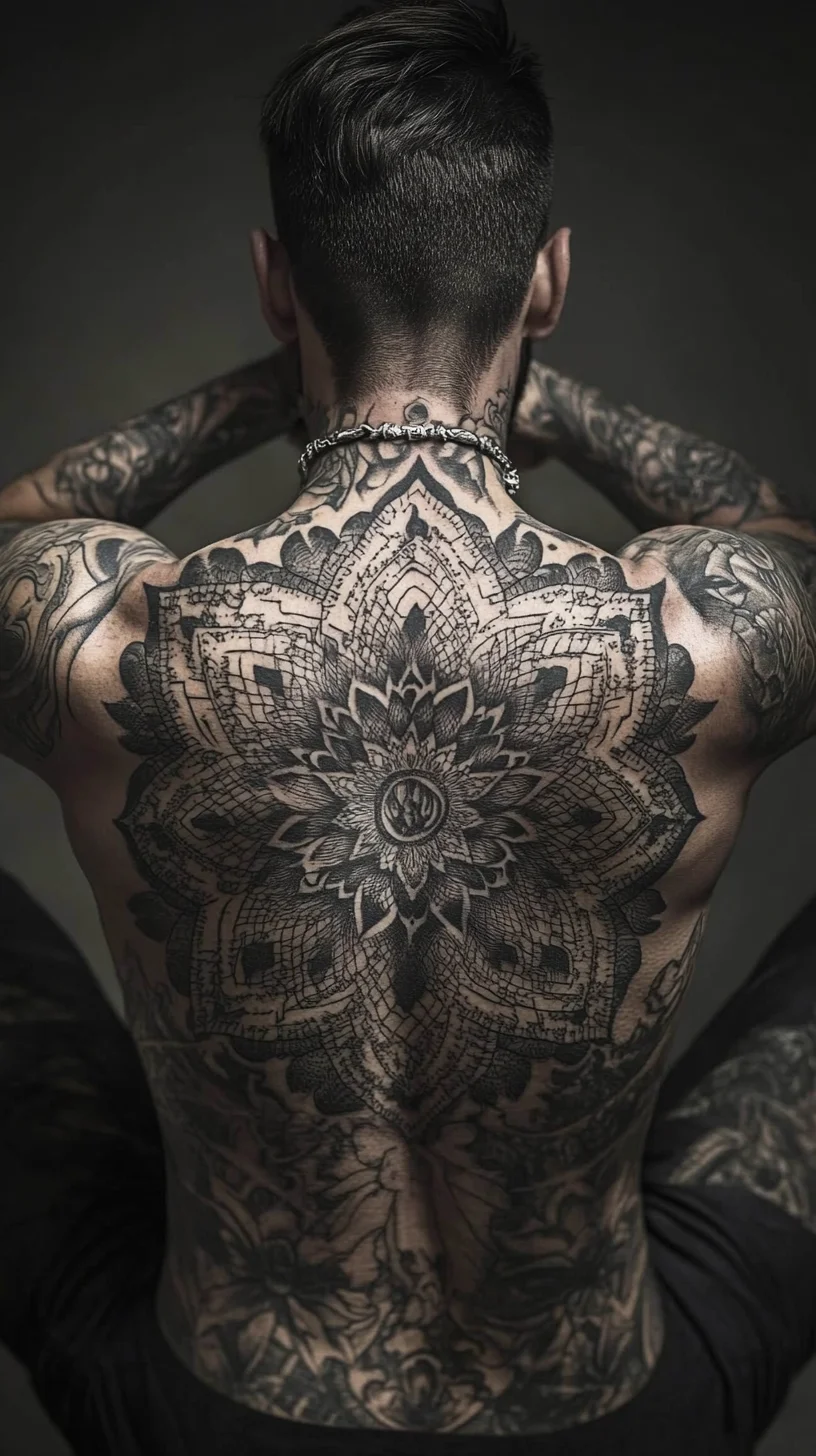 Bold Mandala Ink: A Stunning Expression of Artistry and Identity