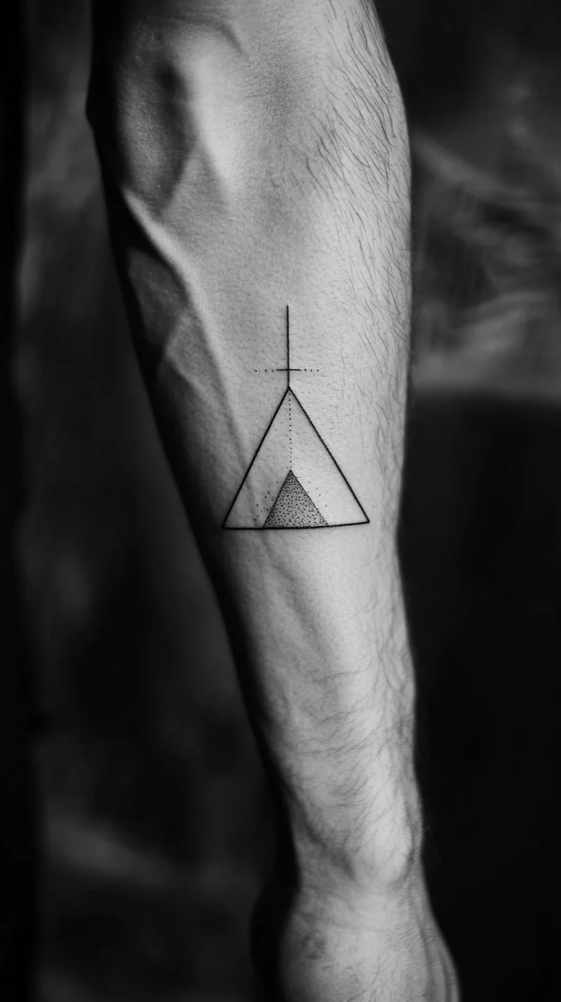 Bold Minimalism: The Allure of Geometric Tattoo Designs