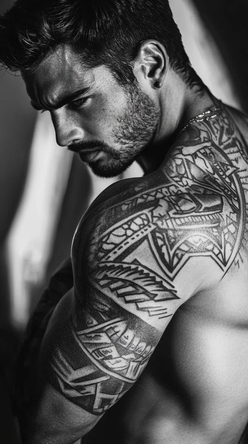 Bold Tribal Ink: Embrace Your Inner Warrior with These Stunning Tattoos