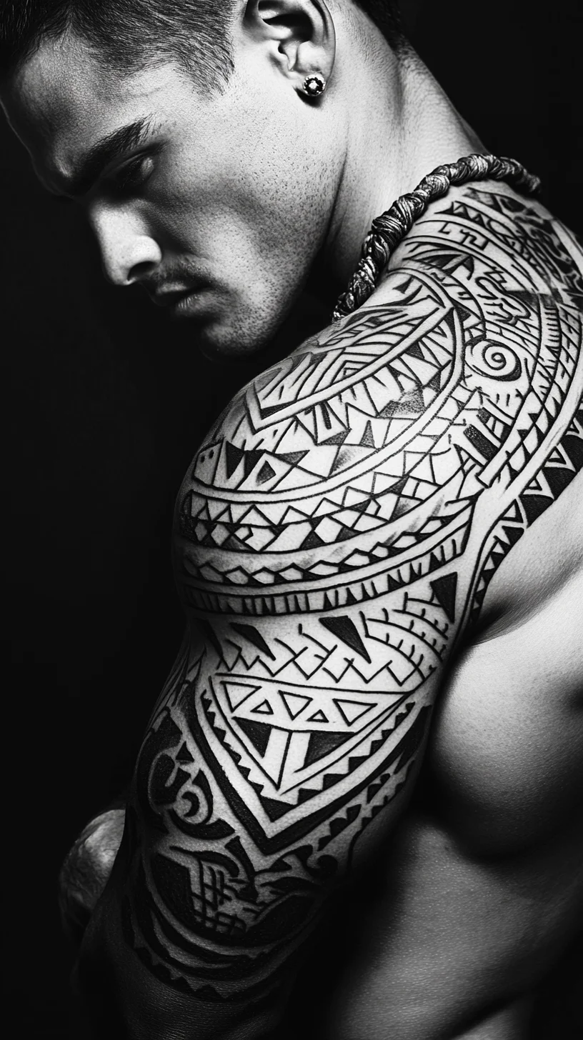 Bold Tribal Tattoos: A Striking Statement of Strength and Heritage