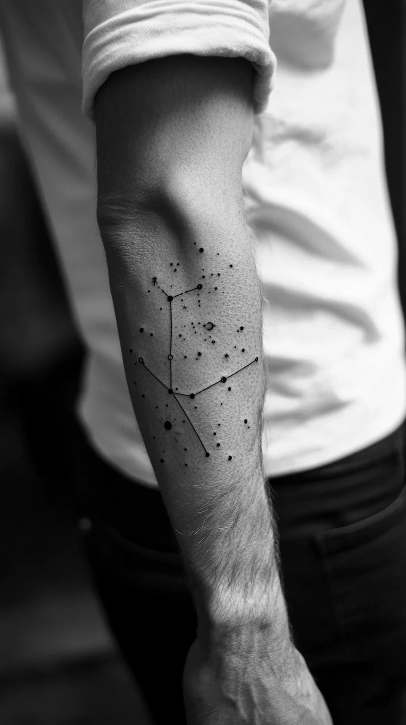 Celestial Connections: Embrace the Constellation Tattoo Trend