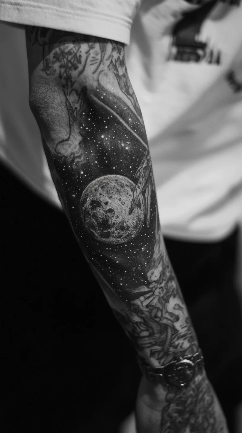 Celestial Dreams: Stunning Cosmic Tattoos for the Starry-Eyed