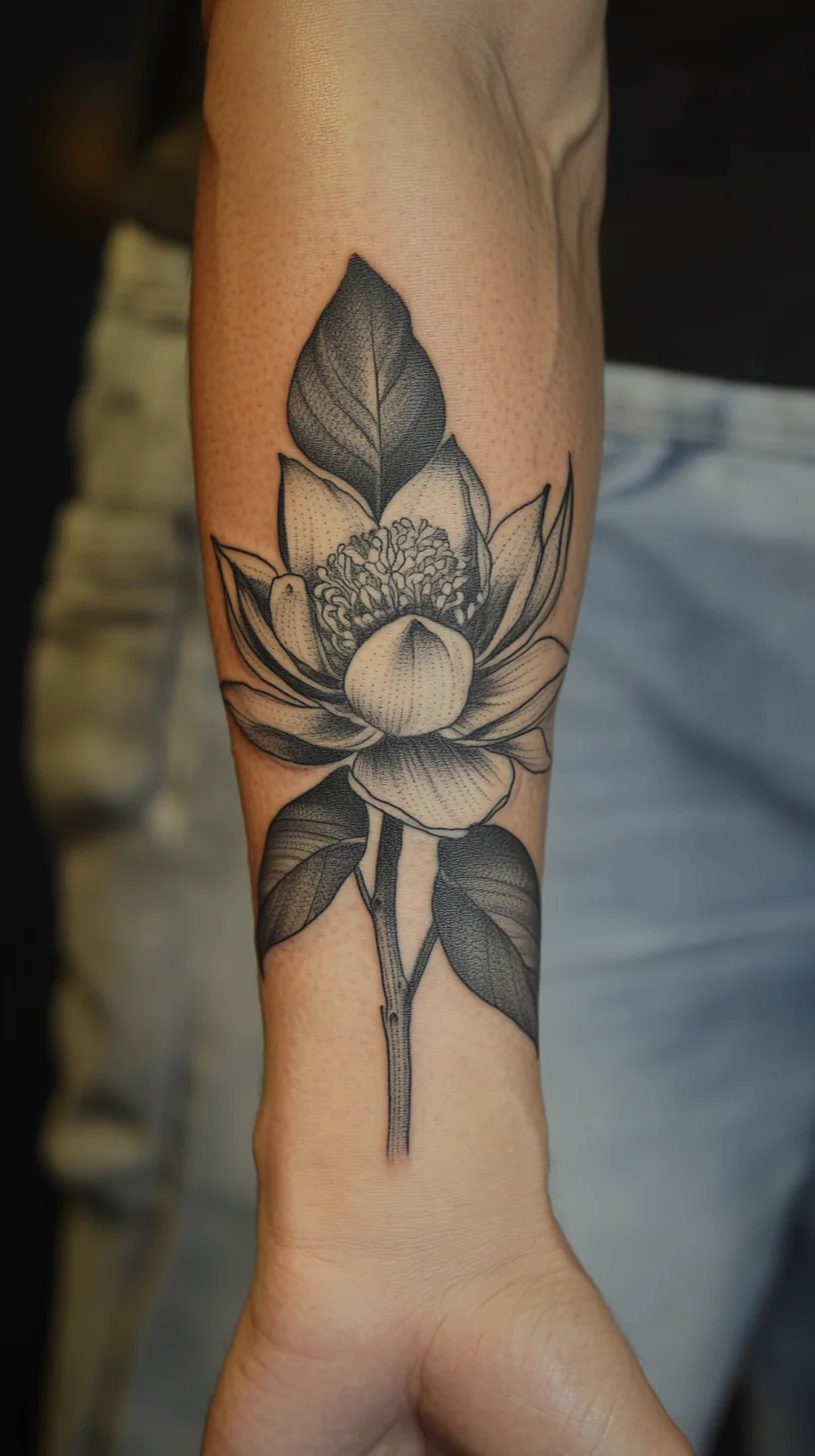 Elegant Floral Tattoo: A Timeless Expression of Nature’s Beauty