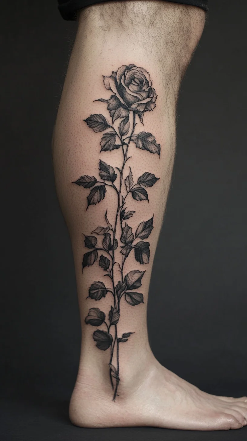 Elegant Rose Tattoo: A Timeless Expression of Beauty and Strength