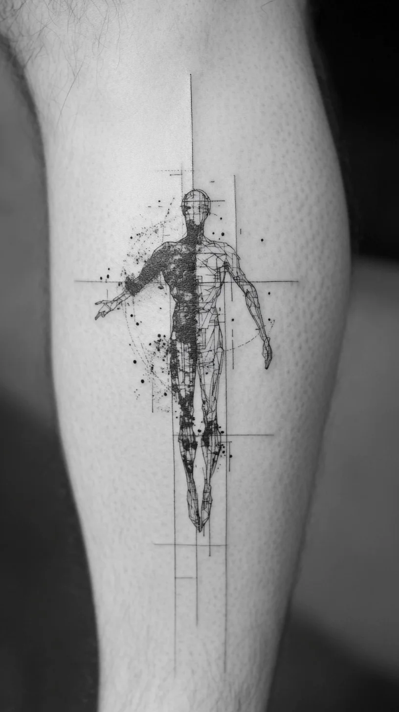 Elevate Your Ink Game: The Allure of Abstract Anatomical Tattoos