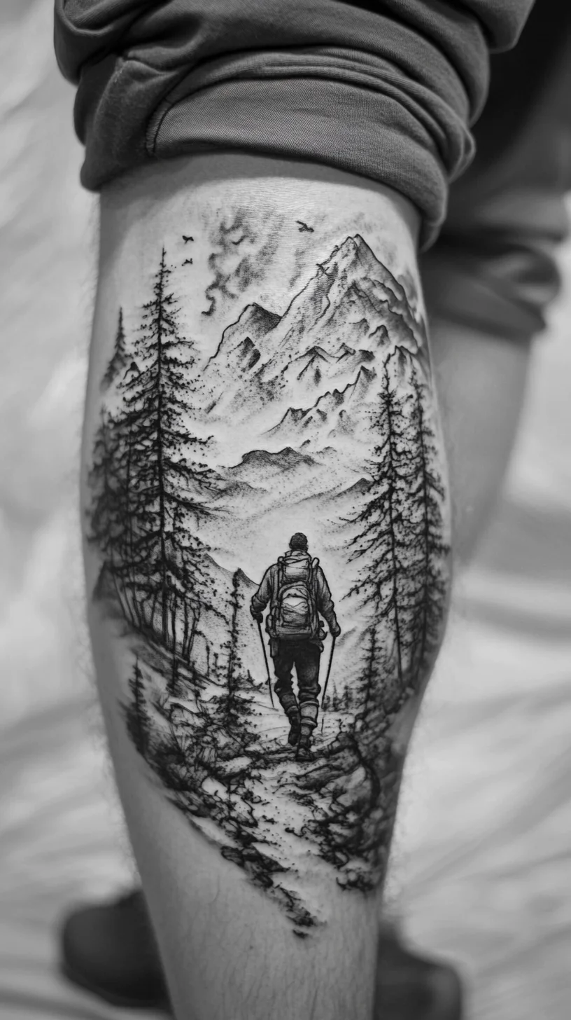 Embrace Adventure with a Stunning Landscape Tattoo for Nature Lovers