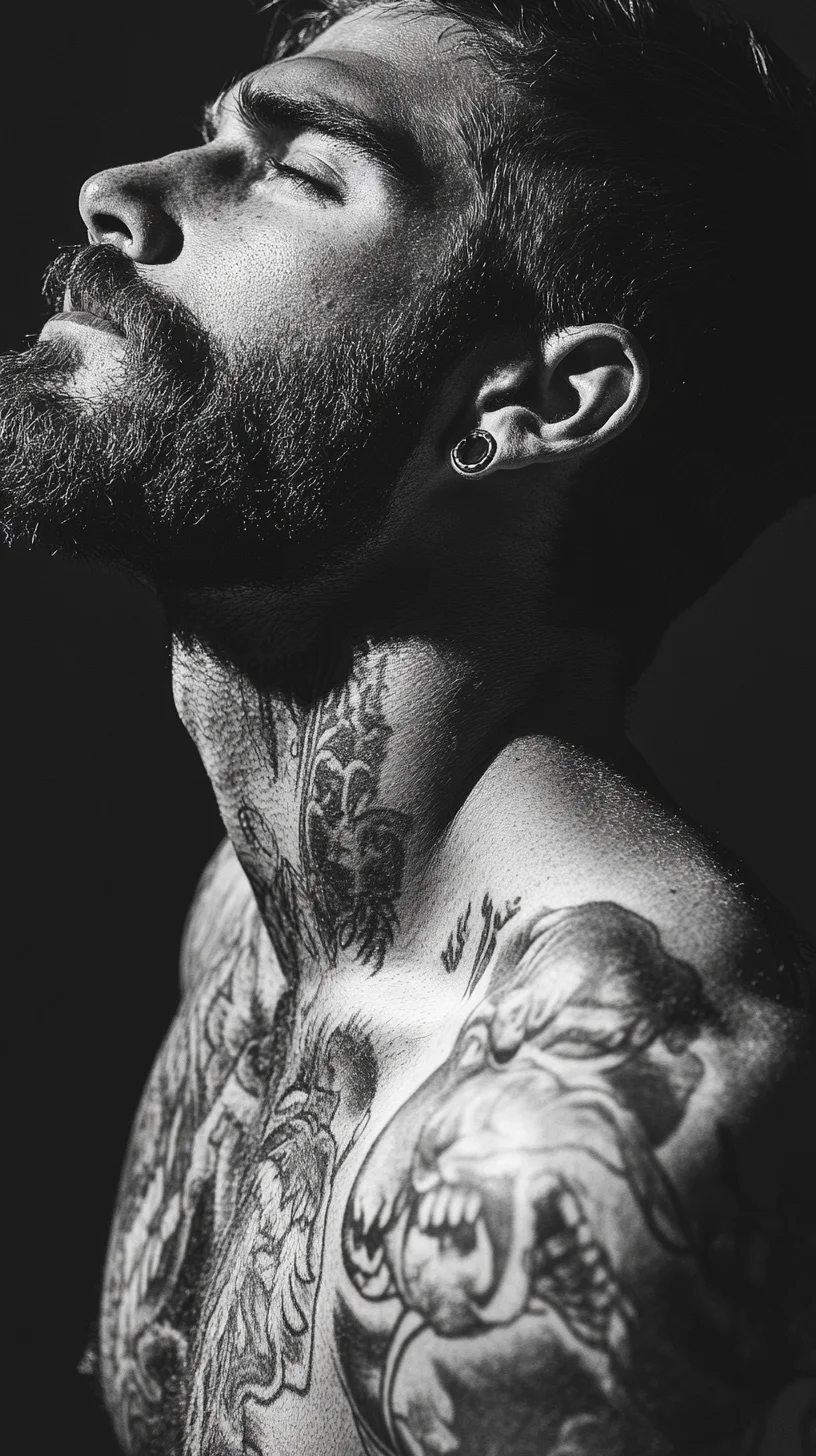 Embrace Boldness: A Stunning Fusion of Tattoo Art and Masculine Aesthetics