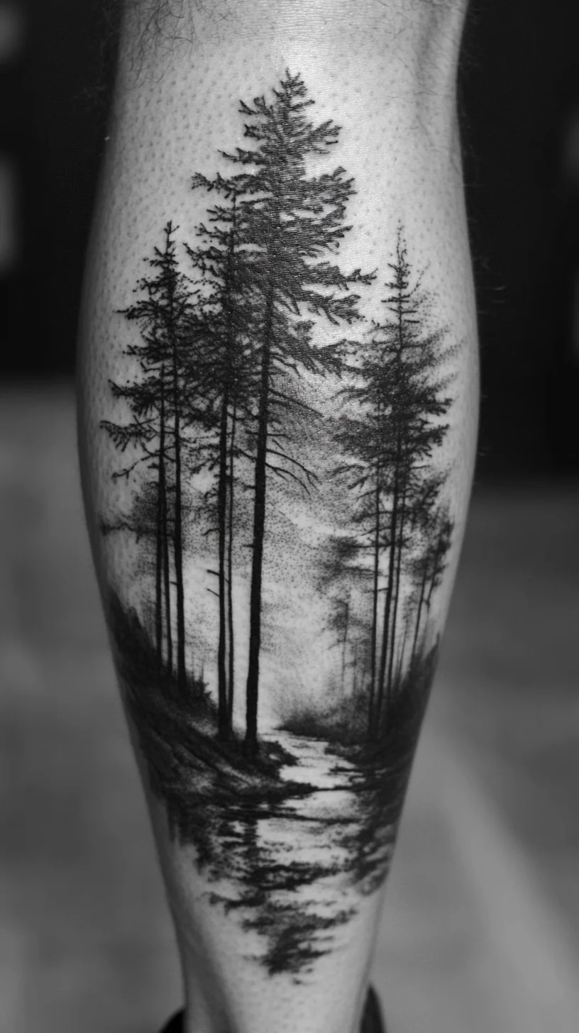 Embrace Nature: Stunning Black Forest Tattoo for Nature Lovers