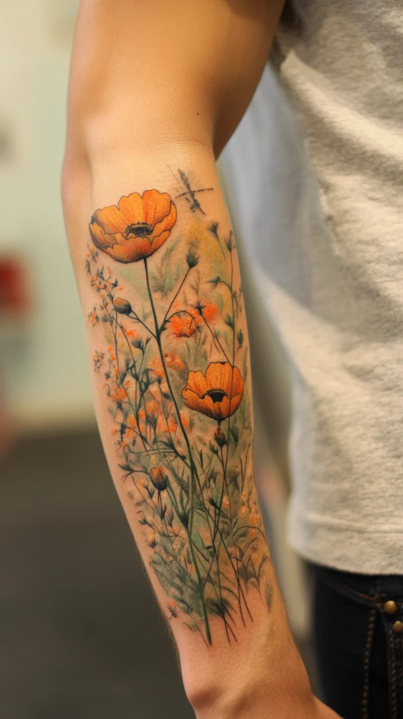 Embrace Nature: Stunning Floral Tattoos that Bloom on Your Skin