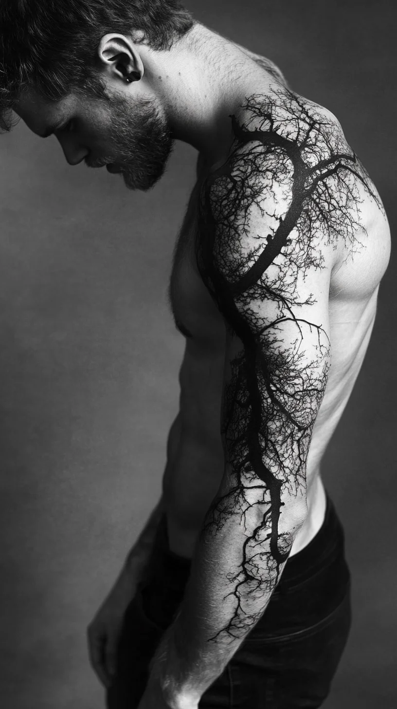 Embrace Nature: Stunning Tree-Inspired Arm Tattoos for a Bold Look