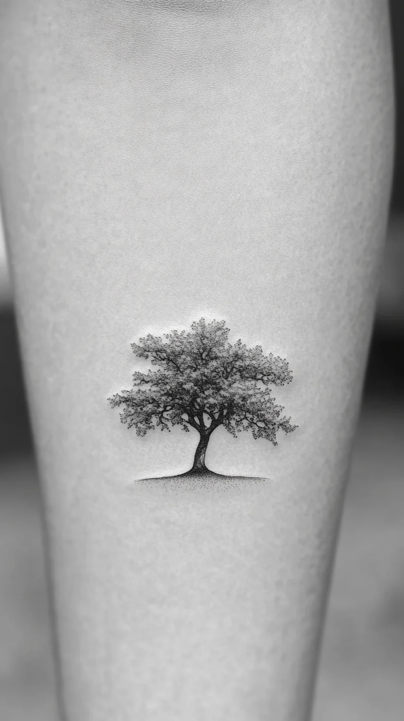 Embrace Nature's Elegance: The Timeless Tree Tattoo Design