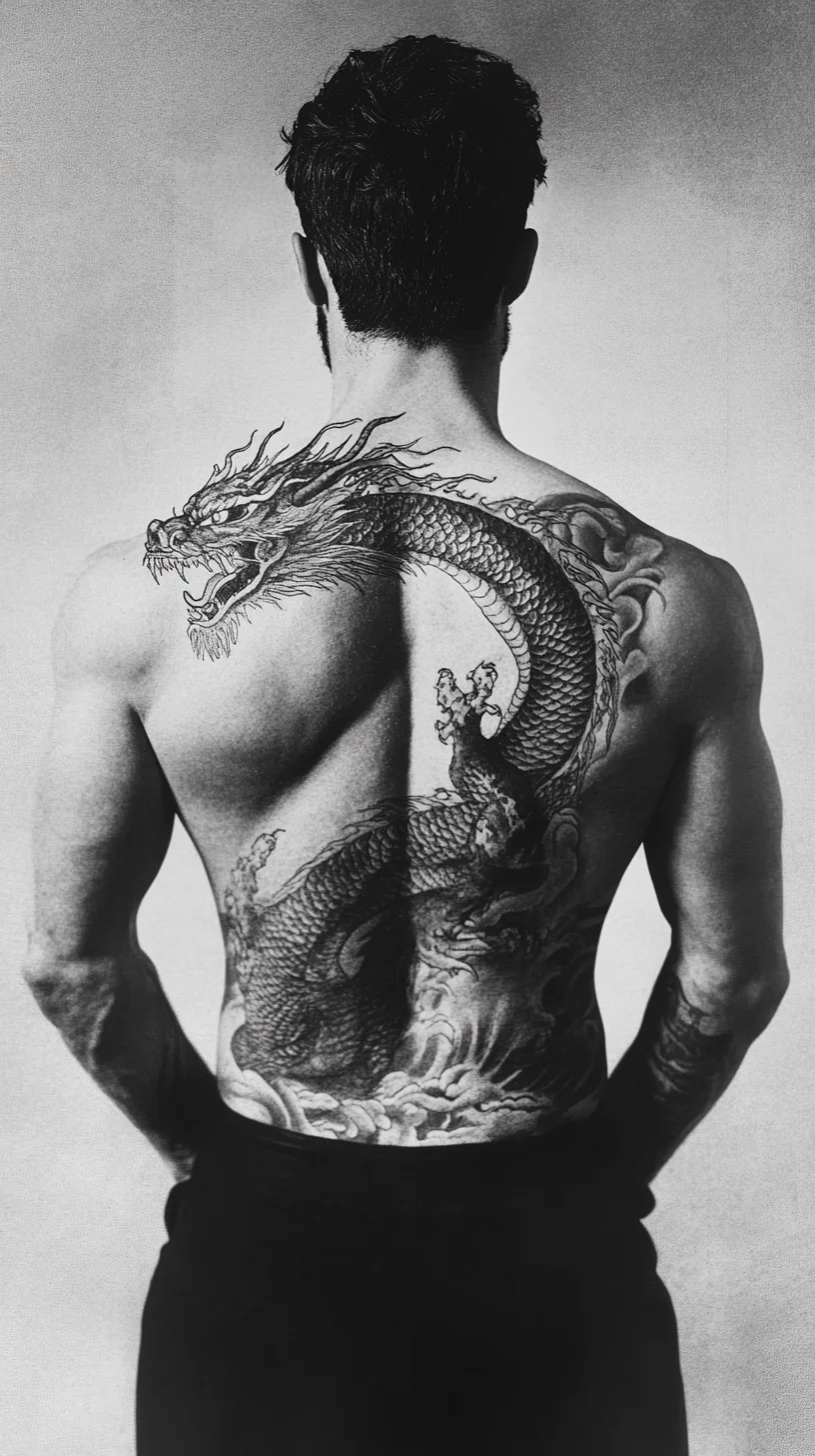 Embrace the Bold: Stunning Dragon Tattoo for a Fierce Statement