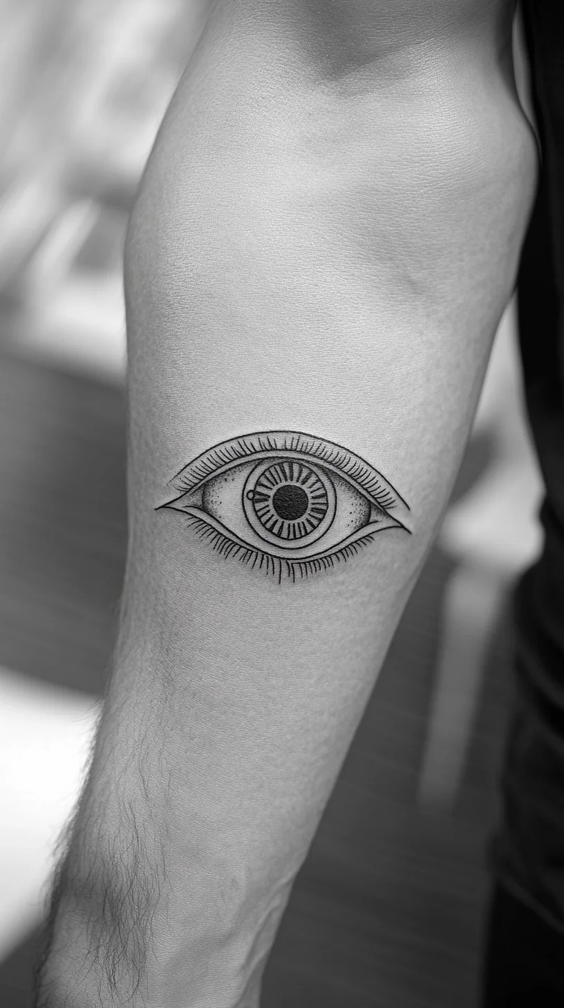 Embrace the Enigma: Captivating Eye Tattoo for a Bold Statement