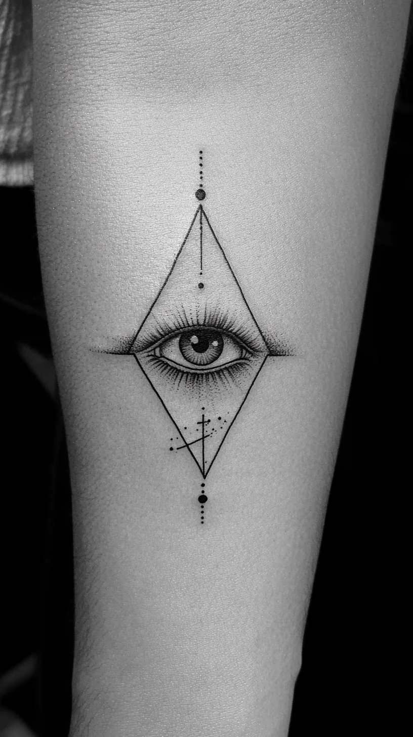 Embrace the Mystique: The All-Seeing Eye Tattoo for Bold Expression