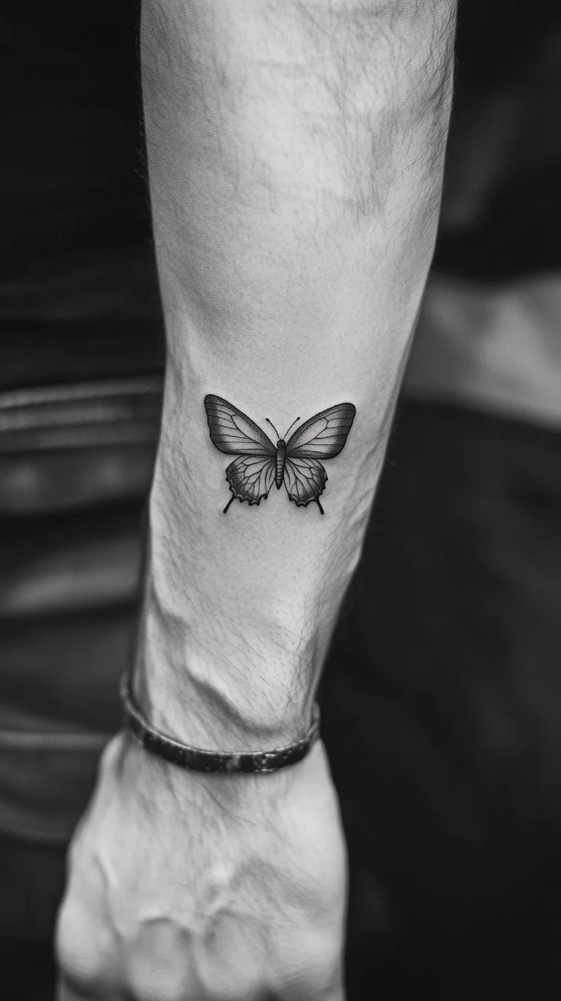 Embrace Transformation: The Elegant Butterfly Tattoo Design