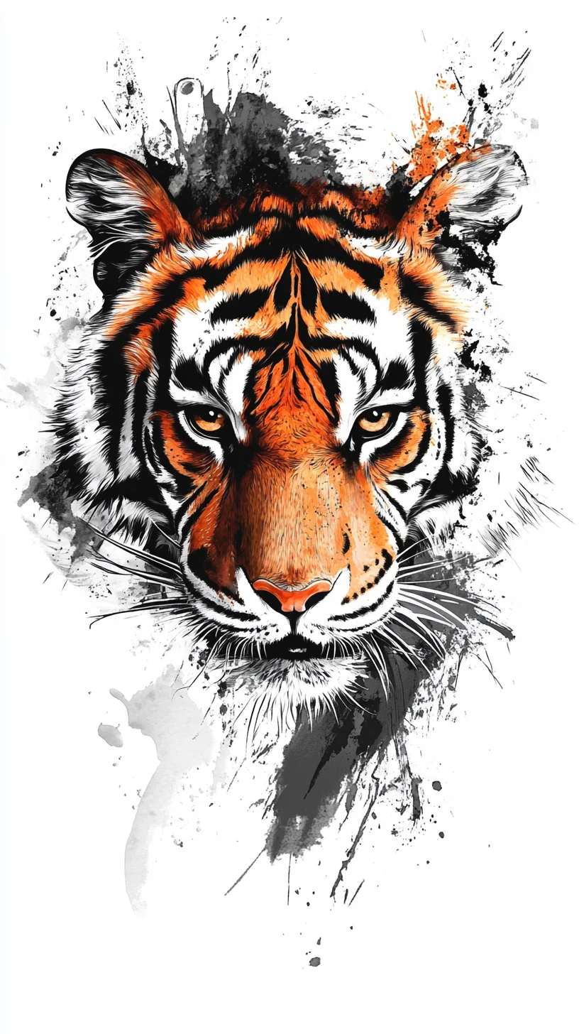 Fierce and Fabulous: Embrace the Wild with Bold Tiger-Inspired Tattoos