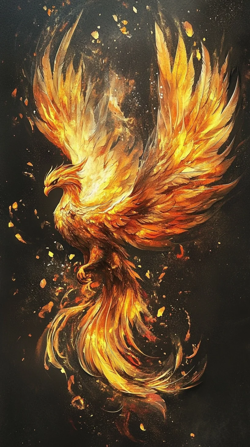 Ignite Your Spirit with a Dazzling Phoenix-Inspired Tattoo Design