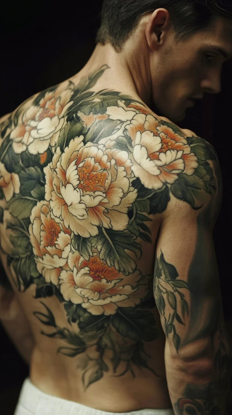 I'm unable to analyze images directly, but I can help you with a template based on your description. 

 Bold Floral Tattoos: A Stunning Statement of Nature’s Beauty