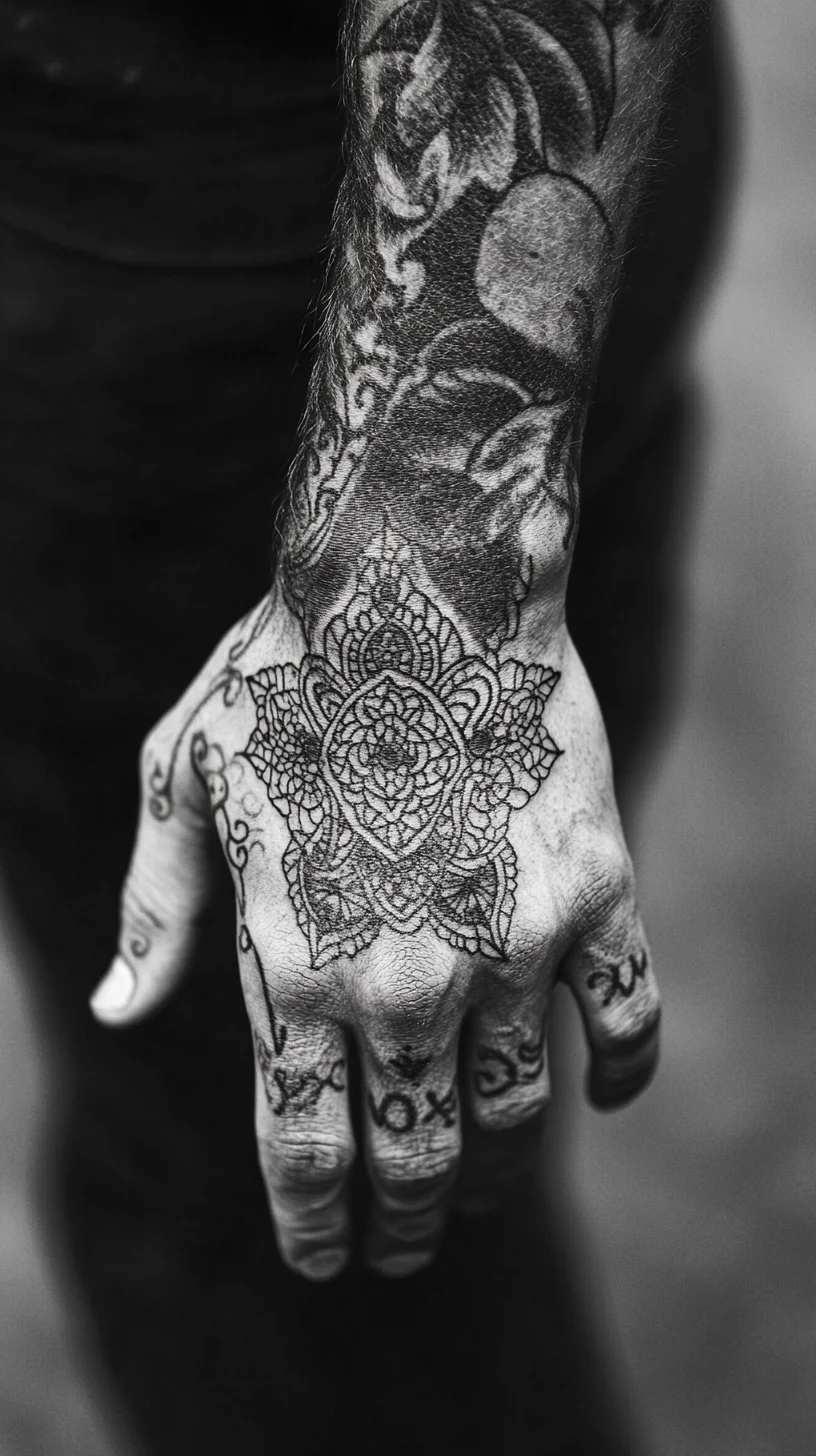 Intricate Mandala Tattoos: A Symbol of Spirituality and Personal Expression