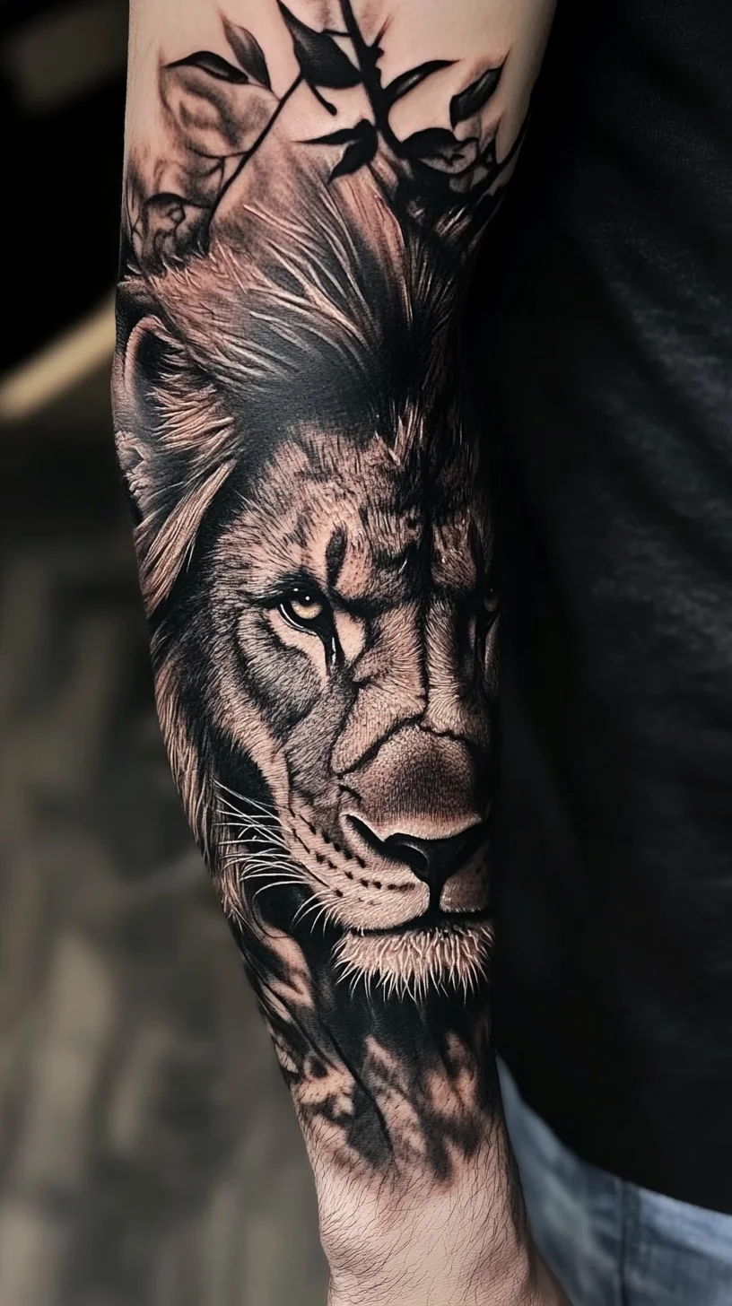 Majestic Lion Tattoos: Unleashing the Power of Wild Beauty