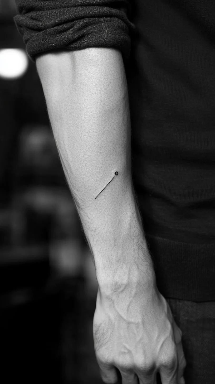 Minimalist Ink: The Chic Allure of Subtle Pin Tattoos