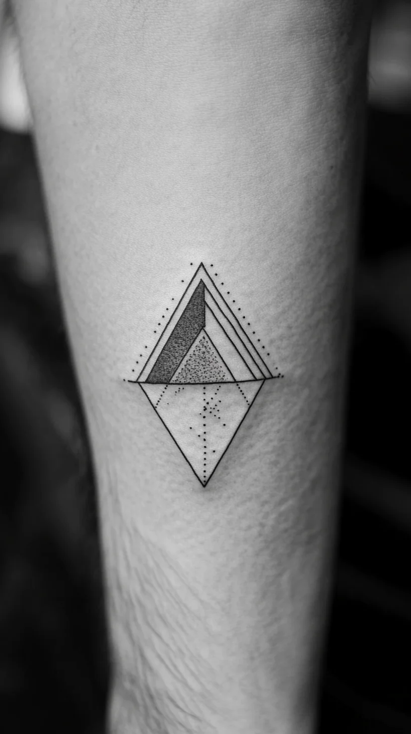 Modern Minimalism: Geometric Tattoo Designs for a Sleek Look