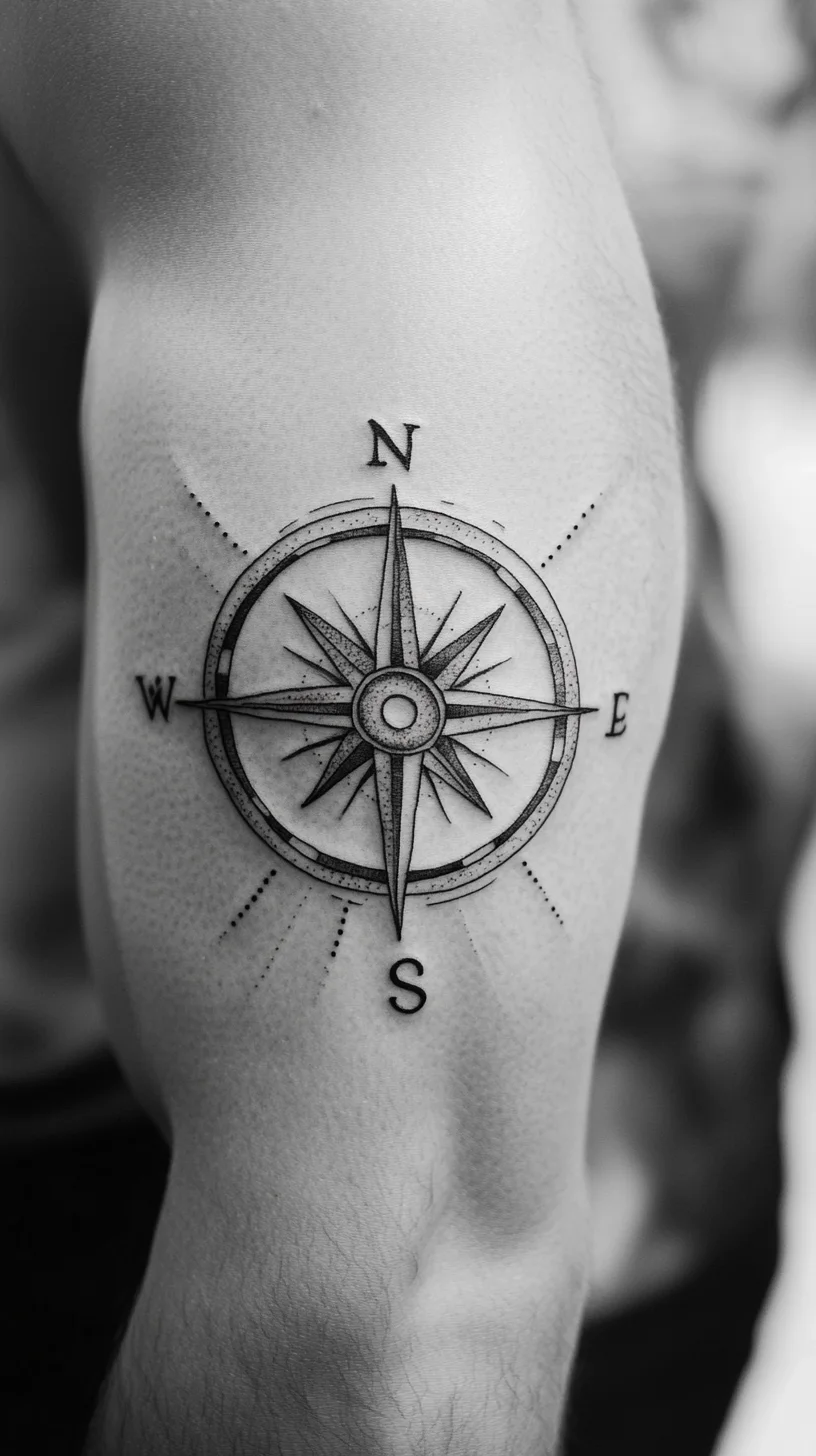 Navigate Your Style: The Timeless Charm of Compass Tattoos