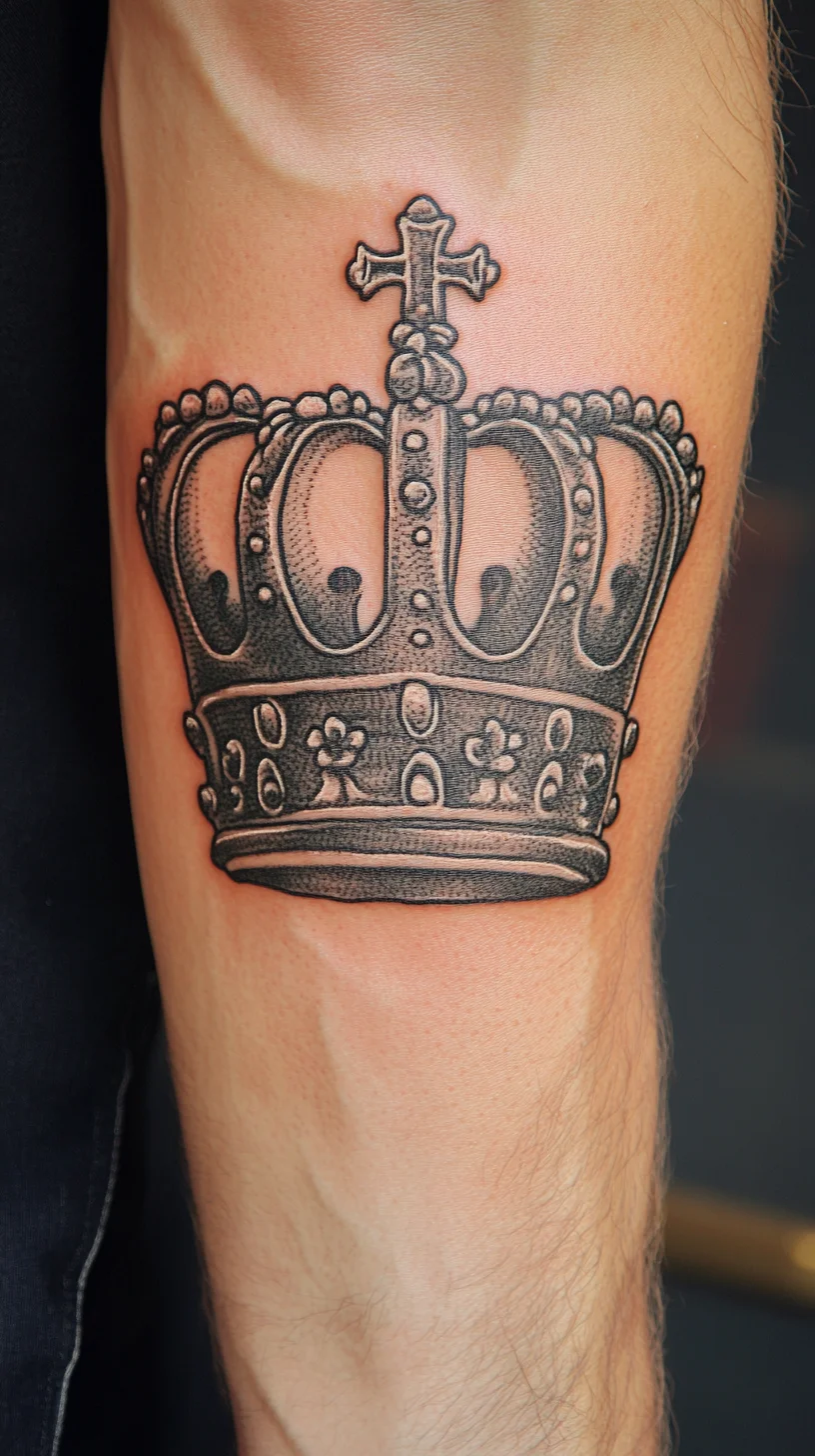 Regal Elegance: The Timeless Appeal of Crown Tattoos