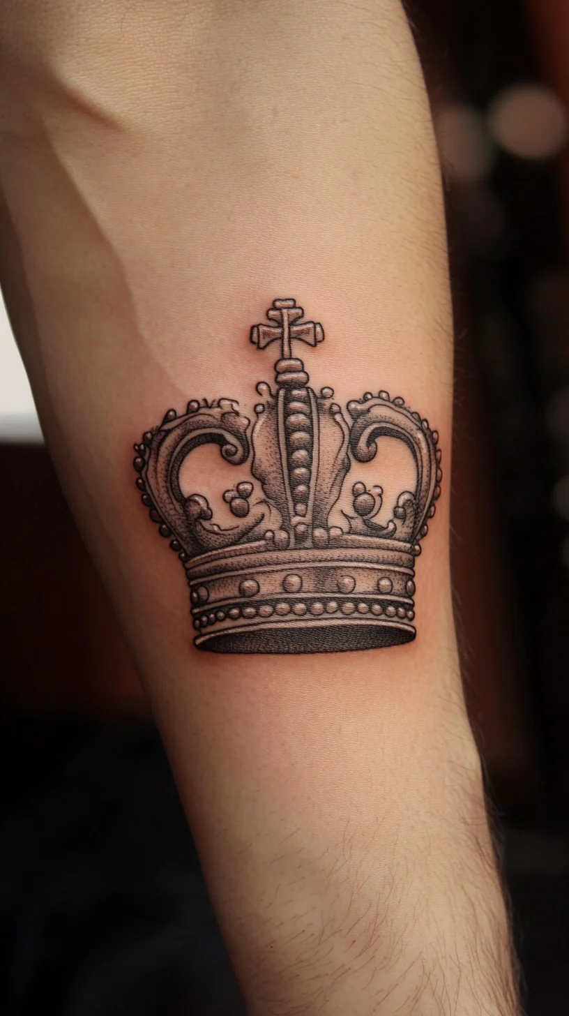 Regal Ink: The Timeless Elegance of Crown Tattoos