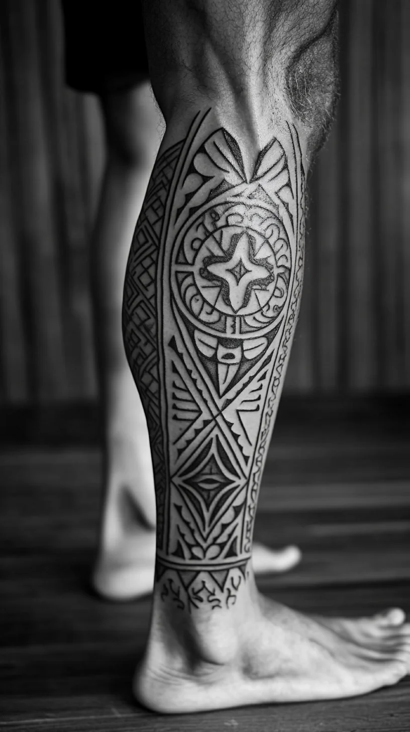 The Allure of Tribal Leg Tattoos: A Journey Through Cultural Expression