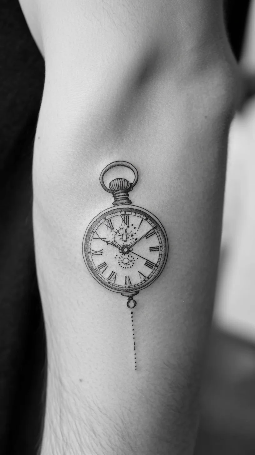 Timeless Elegance: The Allure of Pocket Watch Tattoos in Modern Ink Art