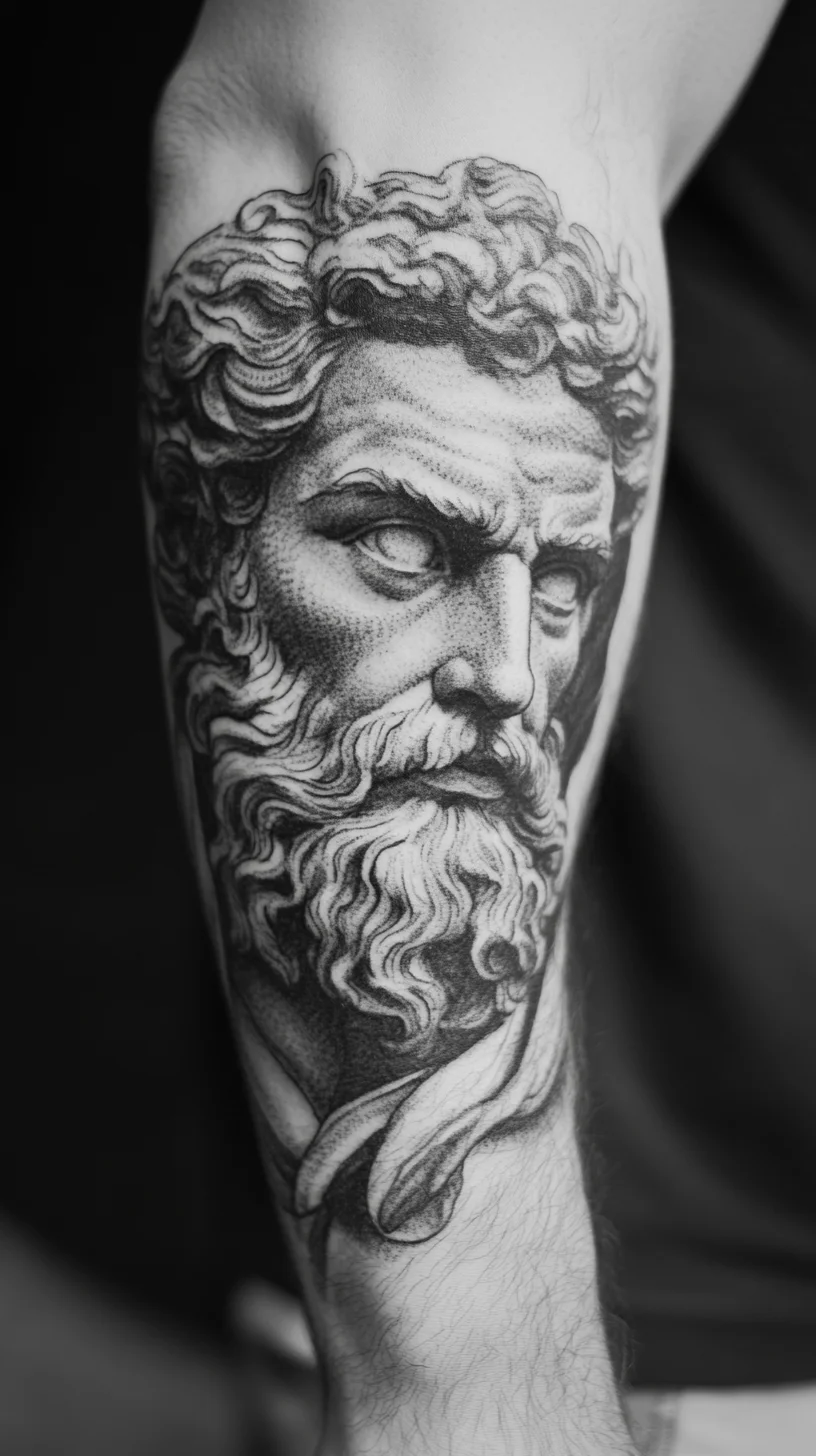 Timeless Elegance: The Majestic Zeus Tattoo for Bold Expression